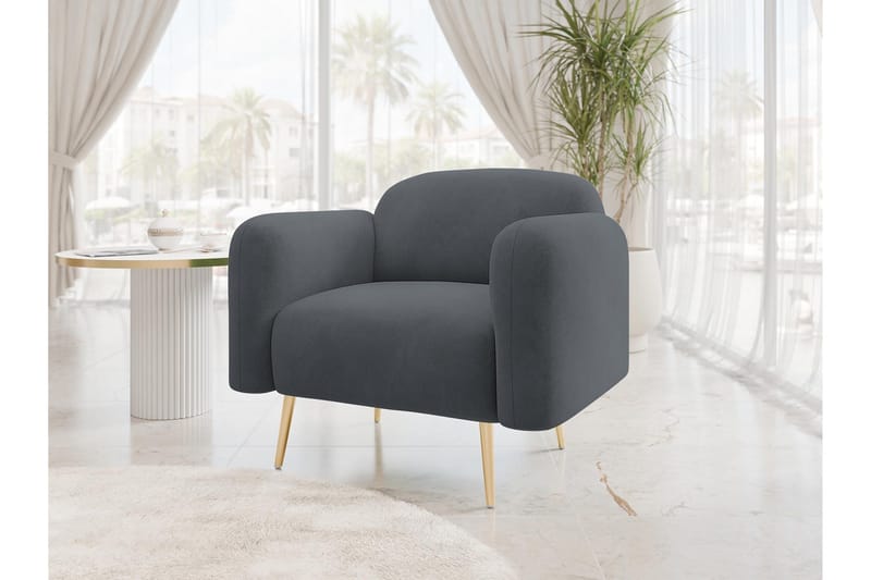 Alros Lenestol - Grå - Møbler - Stoler - Lenestoler