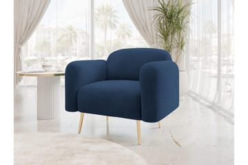 Alros Lenestol - Marineblå - Møbler - Stoler - Lenestoler