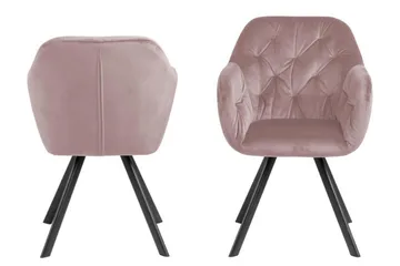 Alsephina Lenestol - Rød - Møbler - Stoler - Spisestuestoler & kjøkkenstoler