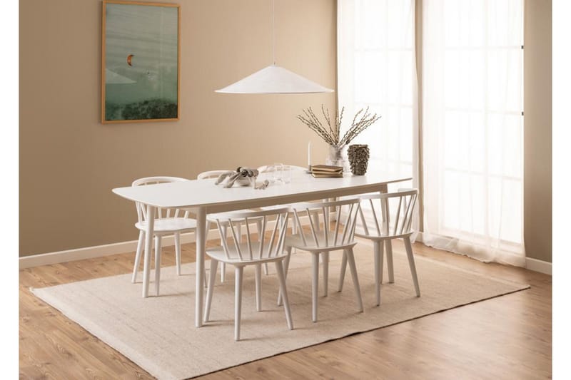 Altais Spisestol - Hvit - Møbler - Stoler - Spisestuestoler & kjøkkenstoler