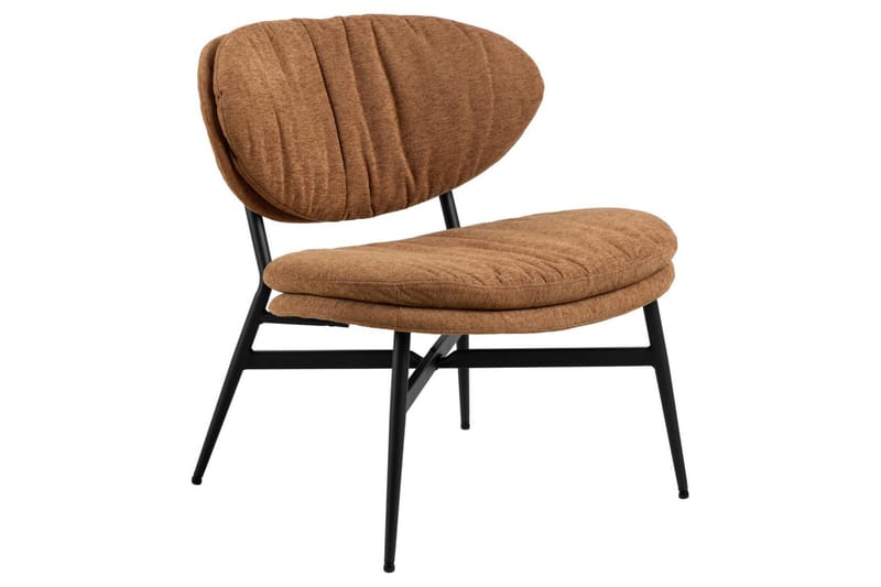 Alzirr Lounge-stol, Brun