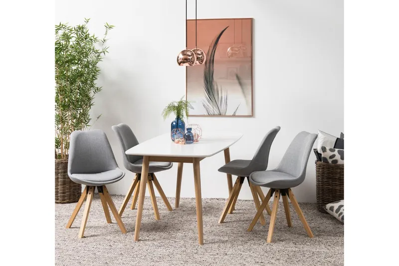 Andros Spisestol - Grå - Møbler - Stoler - Spisestuestoler & kjøkkenstoler