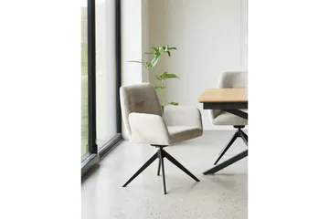 Annabela Lenestol - Beige - Møbler - Stoler - Spisestuestoler & kjøkkenstoler