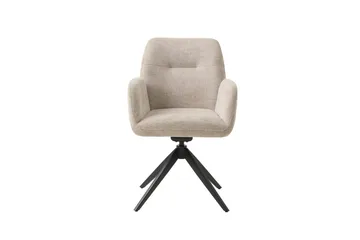 Annabela Lenestol - Beige - Møbler - Stoler - Spisestuestoler & kjøkkenstoler