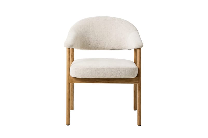 Ansari Lenestol - Beige - Møbler - Stoler - Spisestuestoler & kjøkkenstoler
