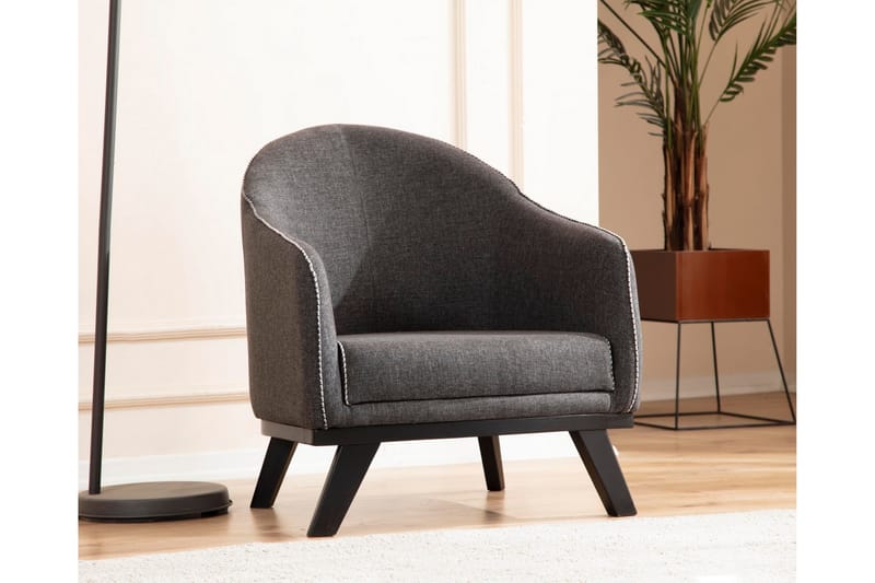 Arioch Lenestol - Antrasitt - Møbler - Stoler - Lenestoler
