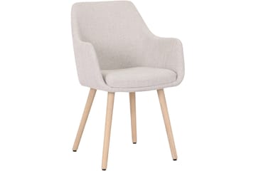 Armlenestol Rumba - Beige - Møbler - Stoler - Spisestuestoler & kjøkkenstoler