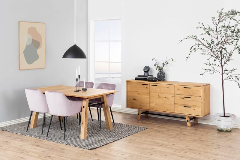 Armstol Olze - Rosa - Møbler - Stoler - Spisestuestoler & kjøkkenstoler