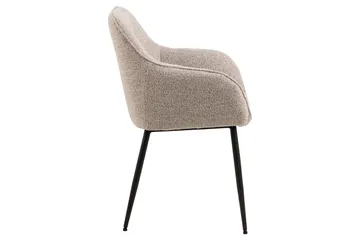 Armstol Weatherly - Beige - Møbler - Stoler - Spisestuestoler & kjøkkenstoler