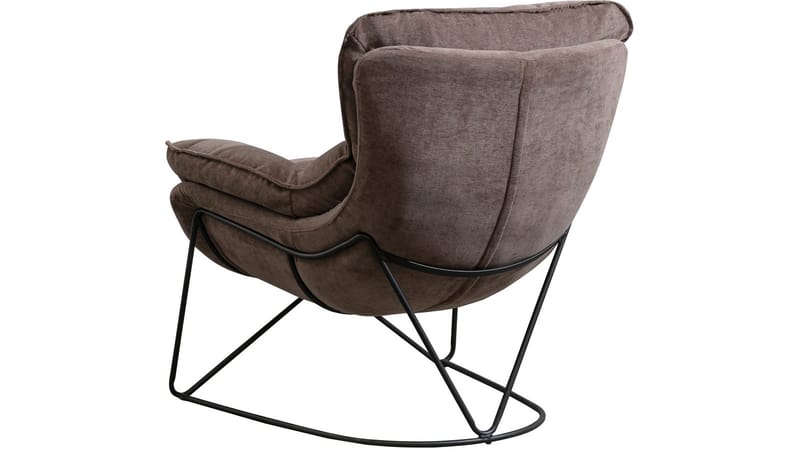 Artemis lenestol i stoff - Biscuit - Møbler - Stoler - Lenestoler