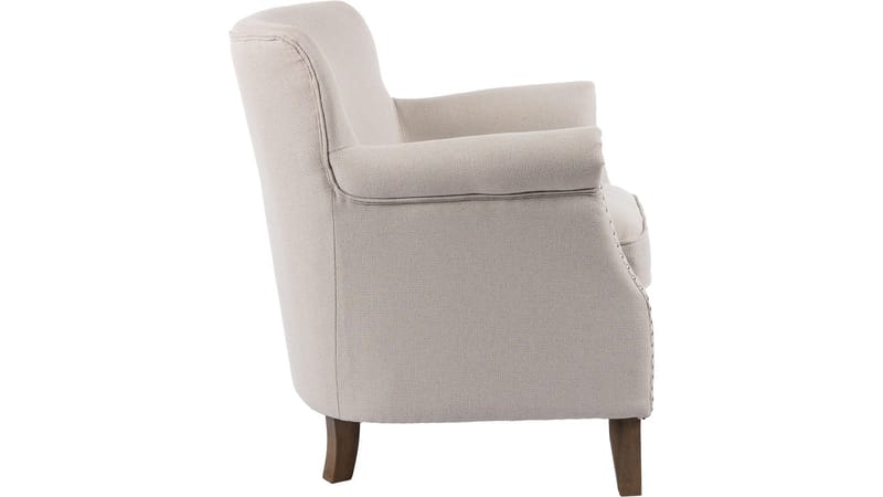 Asolo lenestol i stoff - Beige - Møbler - Stoler - Lenestoler