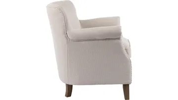 Asolo lenestol i stoff - Beige - Møbler - Stoler - Lenestoler