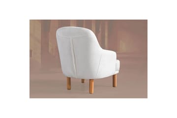 Astran Lenestol - Kremhvit - Møbler - Stoler - Lenestoler