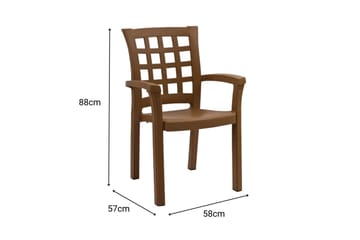 Athodna Spisestol - Brun - Møbler - Stoler - Spisestuestoler & kjøkkenstoler