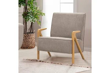 Austen Lenestol - Grå - Møbler - Stoler - Lenestoler