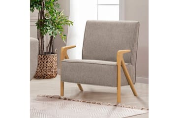 Austen Lenestol - Grå - Møbler - Stoler - Lenestoler