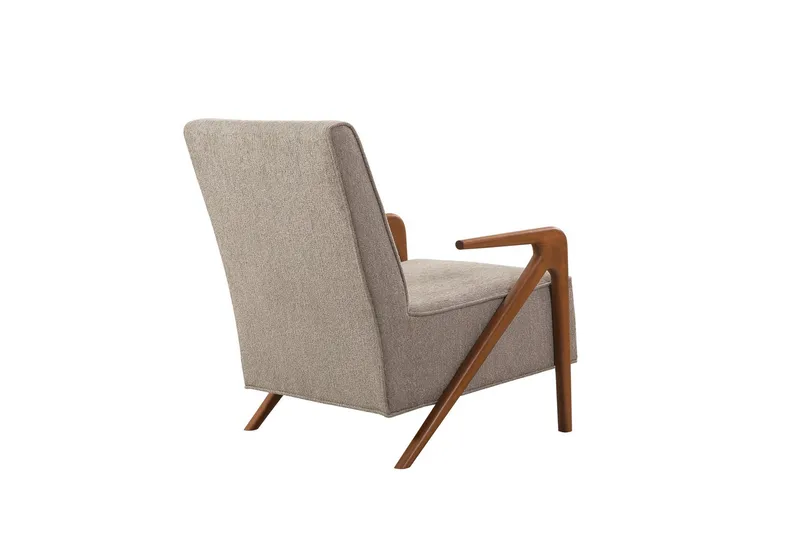 Austen Lenestol - Grå - Møbler - Stoler - Lenestoler