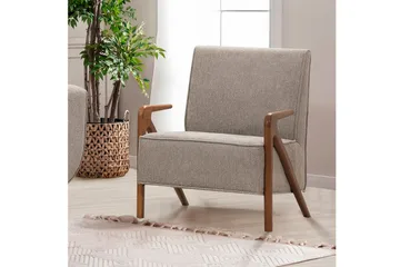 Austen Lenestol - Grå - Møbler - Stoler - Lenestoler