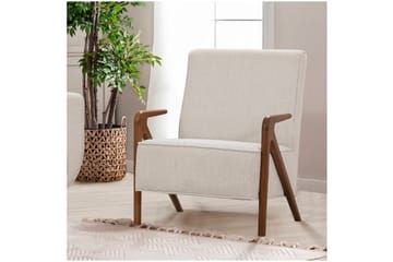 Austen Lenestol - Krem - Møbler - Stoler - Lenestoler