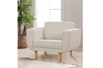 Austen Lenestol - Krem - Møbler - Stoler - Lenestoler