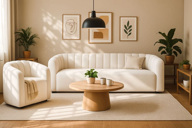 Avadala Stol - Beige - Møbler - Stoler - Lenestoler