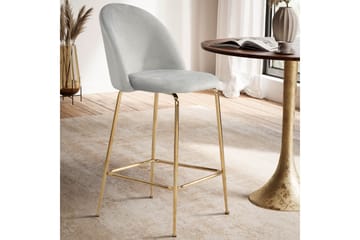 Babbi Barstol 102 cm - Lys grå - Møbler - Stoler - Barstol
