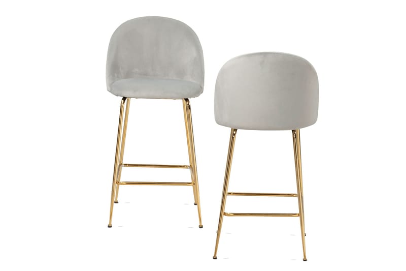 Babbi Barstol 102 cm - Lys grå - Møbler - Stoler - Barstol