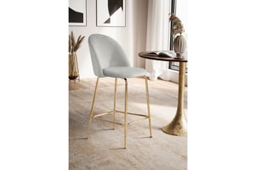 Babbi Barstol 102 cm - Lys grå - Møbler - Stoler - Barstol