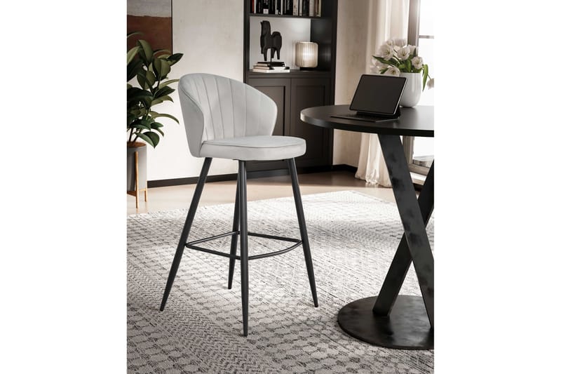 Babby Barstol 103 cm - Lys grå - Møbler - Stoler - Barstol