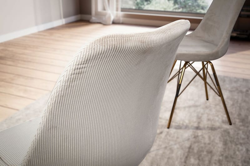 Badoni Lenestol - Beige - Møbler - Stoler - Spisestuestoler & kjøkkenstoler