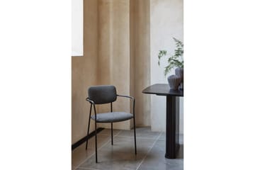 Bano Lenestol - Mørk grå - Møbler - Stoler - Spisestuestoler & kjøkkenstoler