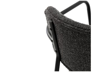 Bano Lenestol - Mørk grå - Møbler - Stoler - Spisestuestoler & kjøkkenstoler