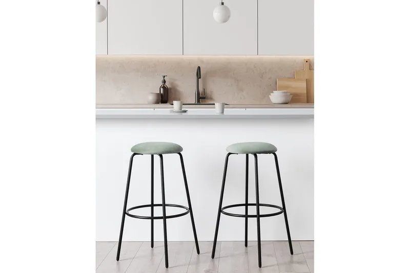 Bargrupp Mint Green - Møbler - Stoler - Barstol