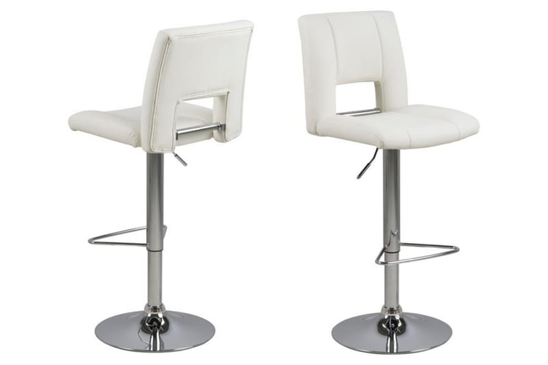 Barry Barkrakk 115 cm - Hvit - Møbler - Stoler - Barstol