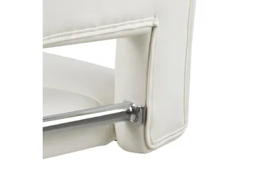 Barry Barkrakk 115 cm - Hvit - Møbler - Stoler - Barstol