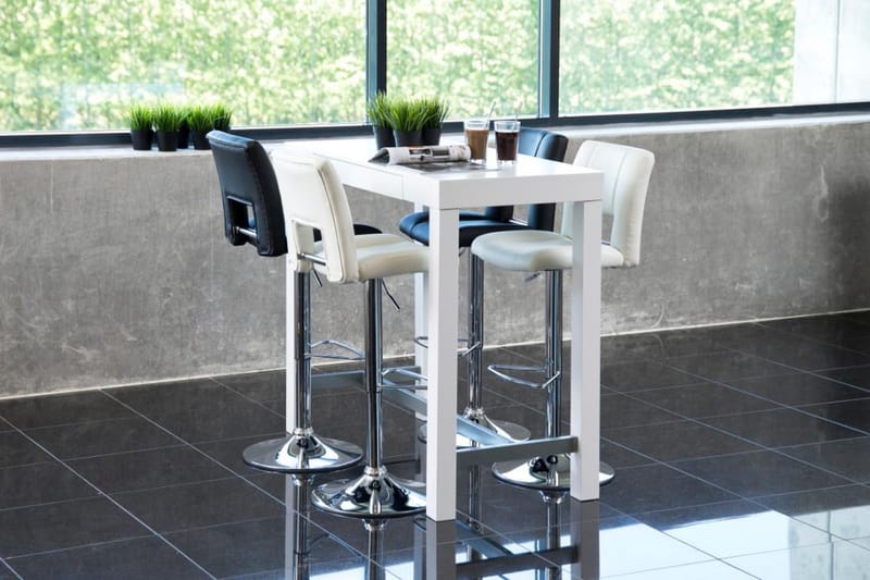 Barry Barkrakk 115 cm - Hvit - Møbler - Stoler - Barstol