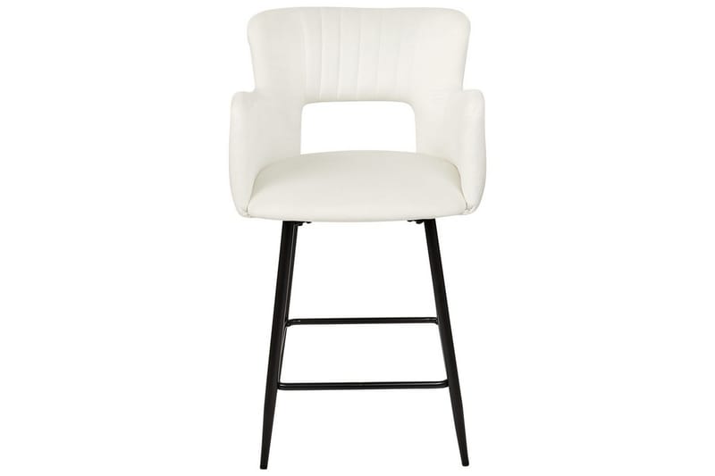 Barstol Beliani Sanilac set om 2 Blå-Svart Cream white VALUE_MISSING_18024 - Møbler - Stoler - Barstol