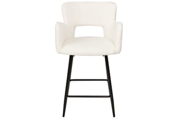 Barstol Beliani Sanilac set om 2 Blå-Svart Cream white VALUE_MISSING_7 - Møbler - Stoler - Barstol