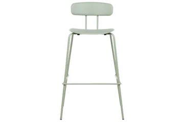 Barstol Beliani Sibley set om 2 Grön Light green - Møbler - Stoler - Barstol