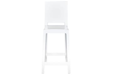 Barstol Beliani Wellington set om 2 Transparent White VALUE_MISSING_18017 - Møbler - Stoler - Barstol