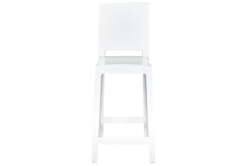Barstol Beliani Wellington set om 2 Transparent White VALUE_MISSING_18017 - Møbler - Stoler - Barstol