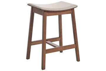 Barstol Dixon set om 2 Beige - Møbler - Stoler - Barstol