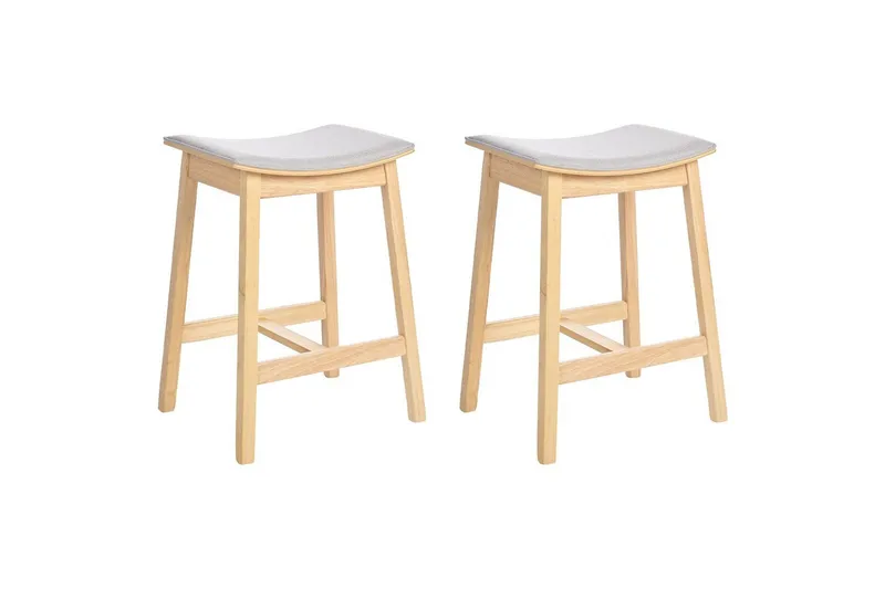 Barstol Dixon set om 2 Light grey