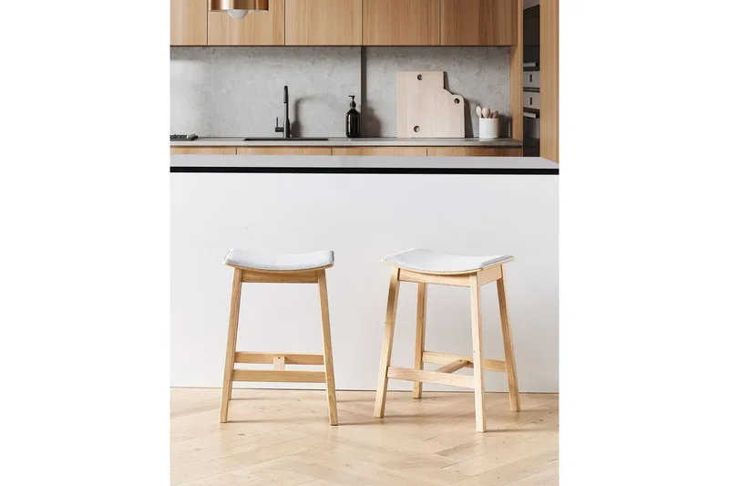 Barstol Dixon set om 2 Light grey - Møbler - Stoler - Barstol