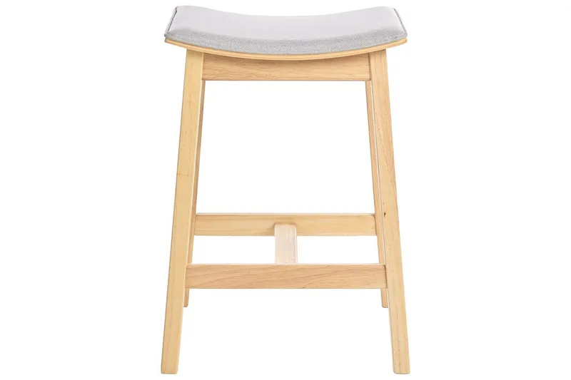 Barstol Dixon set om 2 Light grey - Møbler - Stoler - Barstol