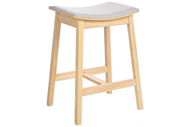 Barstol Dixon set om 2 Light grey - Møbler - Stoler - Barstol