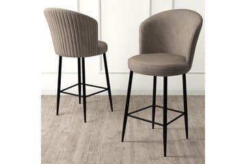 Barstol Redlands Cappuccino / Svart - Cappuccino / Svart - Møbler - Stoler - Barstol