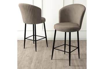 Barstol Redlands Cappuccino / Svart - Cappuccino / Svart - Møbler - Stoler - Barstol