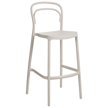 Barstol utendørs Porano - Beige - Møbler - Stoler - Barstol