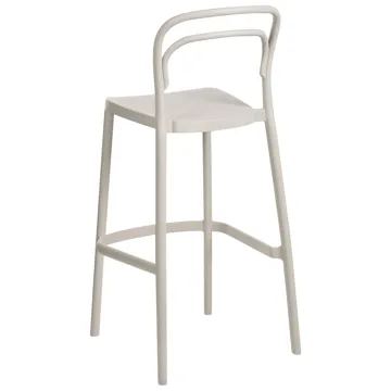Barstol utendørs Porano - Beige - Møbler - Stoler - Barstol